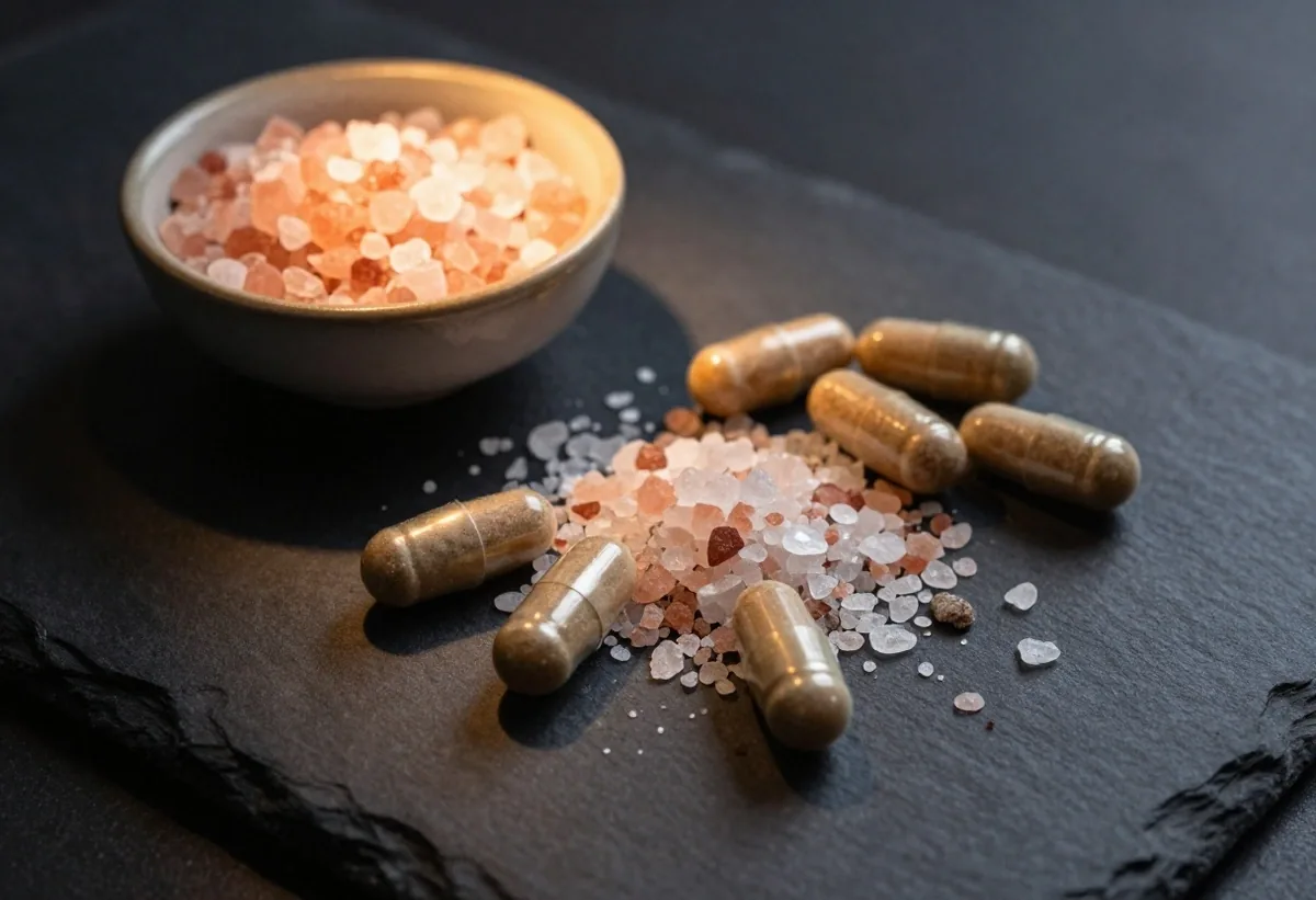 Endurance-oriented supplement capsules and powdered herbs