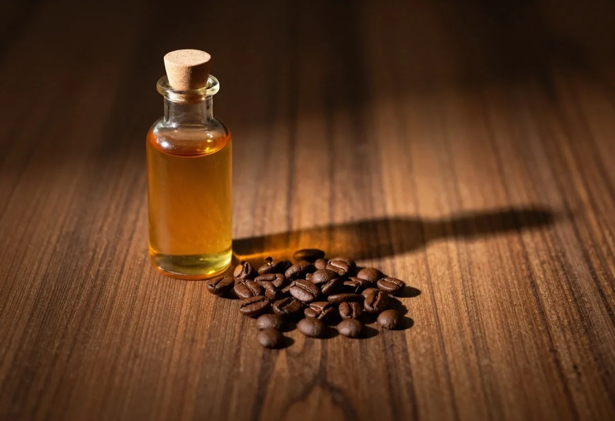 Short-burst energy product with caffeine source
